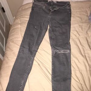 Hollister Gray Skinny Jeans